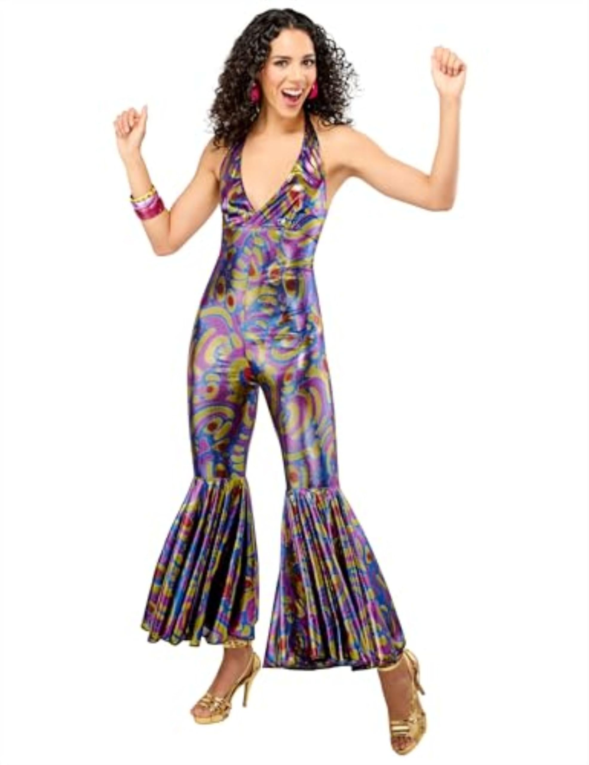 Rubies Women's Funky Dancing Fox 70's Disco Costume