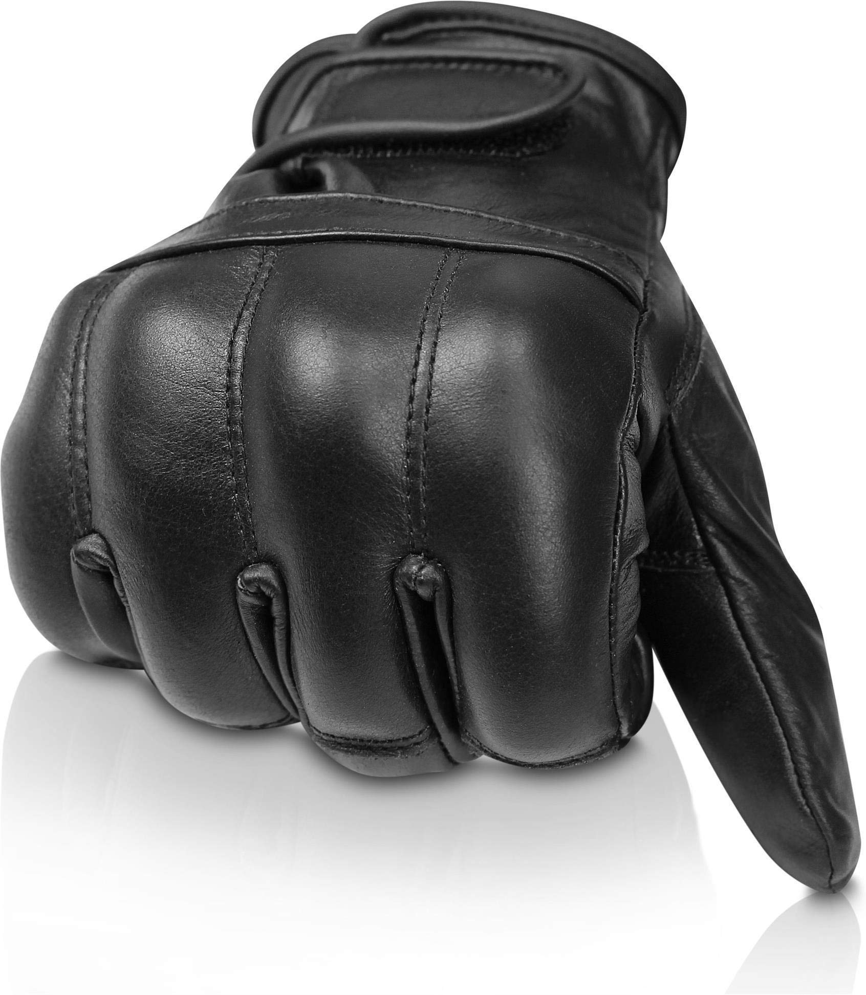 normani Security Quarzsandhandschuhe aus echtem Leder