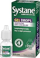 Systane Lubricant Eye Gel Drops 10mL - #1 Doctor Recommended Thick Gel for Severe Dry Eye Relief