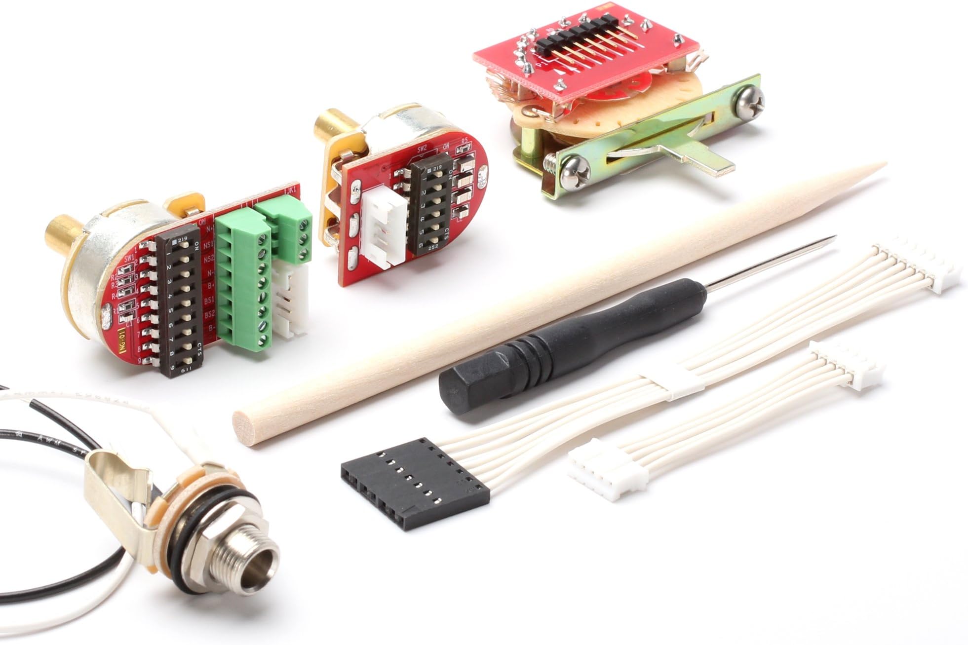 ToneShaper NextGen Wiring Kit, Solder-Free, NG01 w/ 5-Way Switch (Tele & Many Other Guitars, 2 Controls)