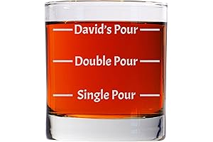 Personalized 11oz Whiskey Glasses