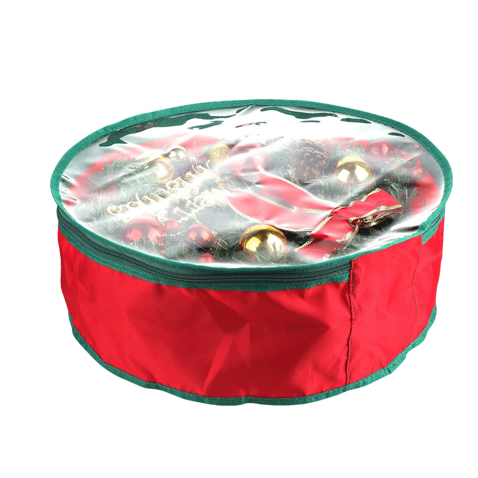 Rangement de couronne de Noël pratique pour placards et grenier sain sans poussière