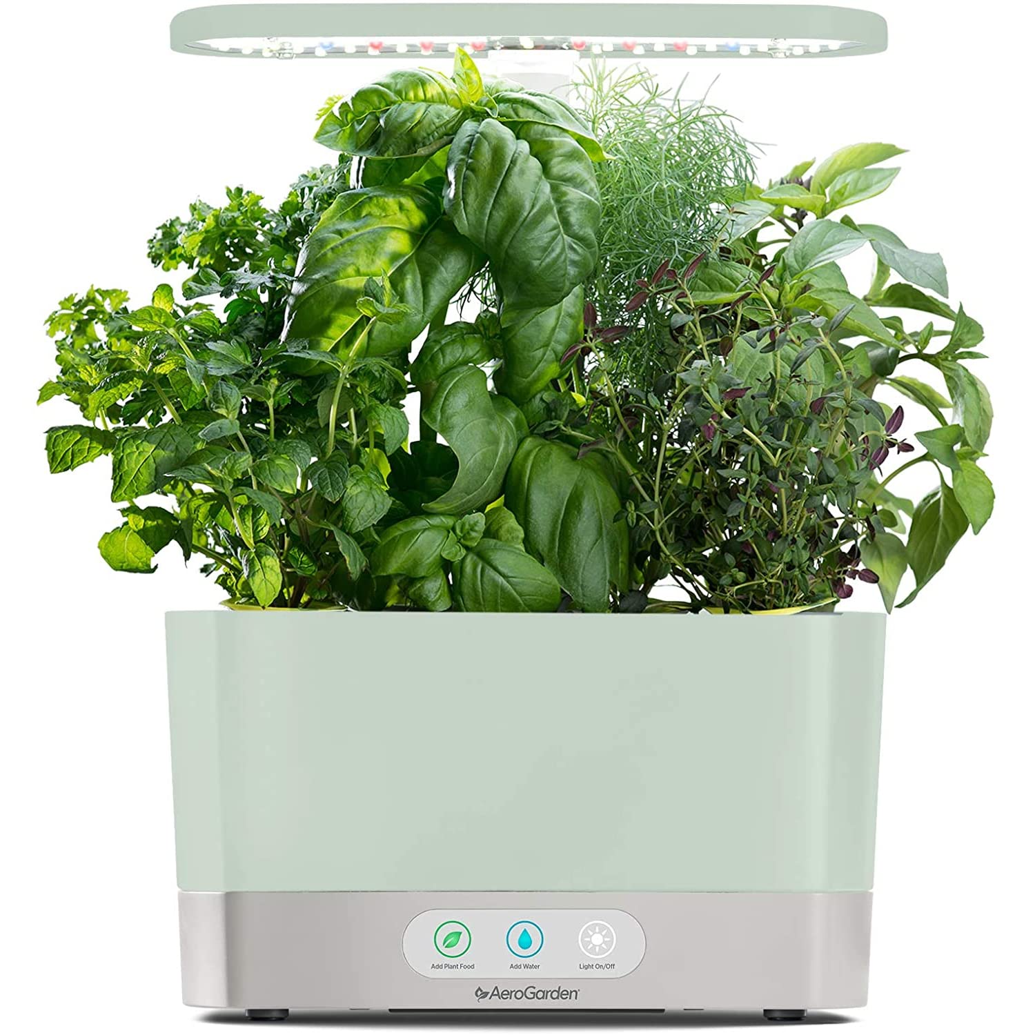 AeroGarden Harvest Indoor Garden Hydroponic System with LED Grow Light and Herb Kit