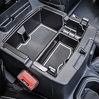 Vista 1 de TACOBRO Organizador de consola central compatible con accesorios Jeep Wrangler JL y JLU 2018 2019-2024 2025 2026, Gladiator JT Truck 2020 2021 2022