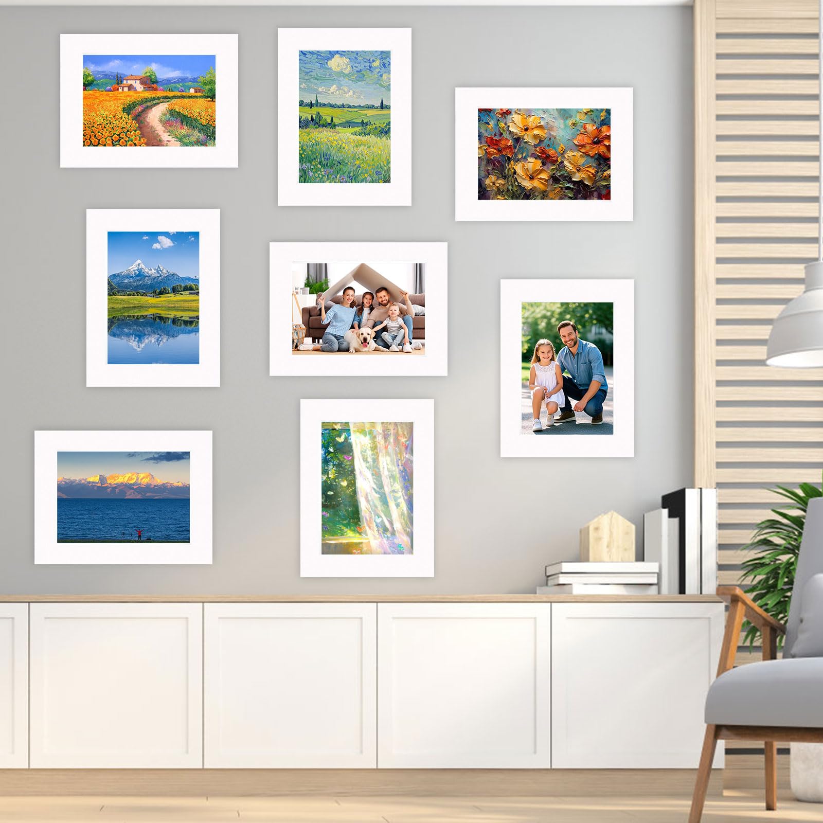 12 pezzi passepartout 30 x 40 cm Dimensioni esterne 19 x 29 cm Passpartout 1,5 mm Passepartout Acquistare Passepartout Cartone Bianco per Immagini Foto Stampa artistica