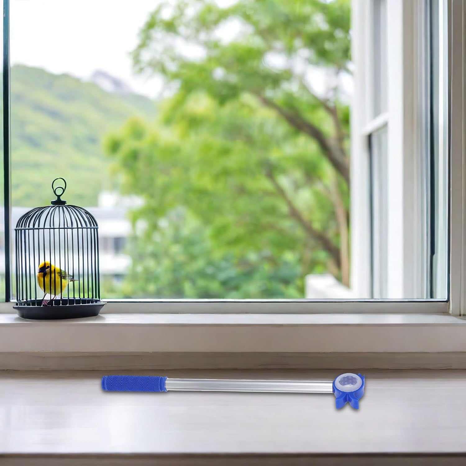 Extra Long Blind Wand Sliding Sash Opener for Window Adjustment