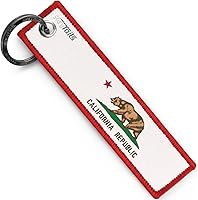 Vista 8 de KEYTAILS Llaveros, Union Jack de alta calidad, etiqueta de la bandera británica para automóvil, motocicleta, UTV