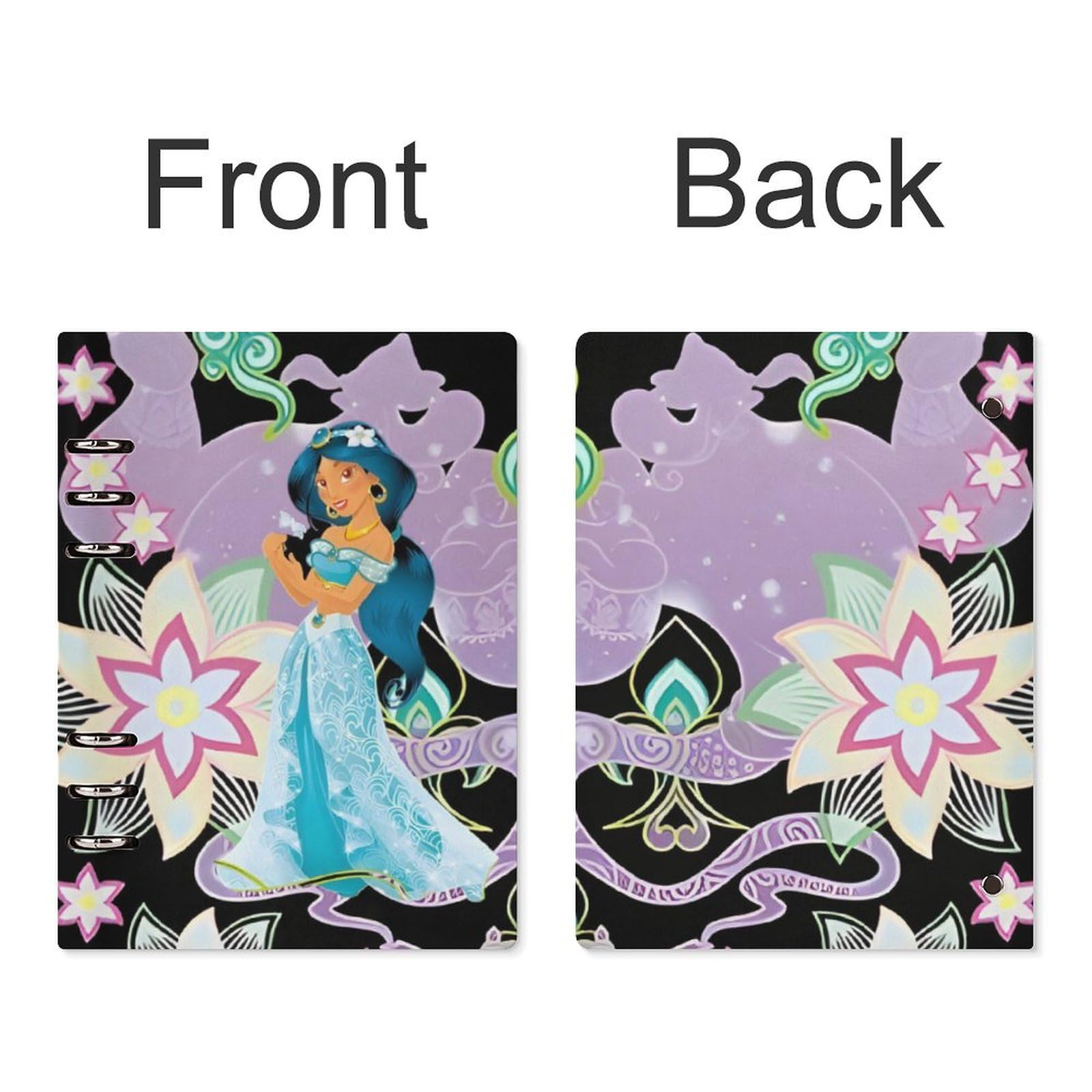 Amazon.co.jp: アラジン ジャスミン システム手帳 PU ノートメモ帳