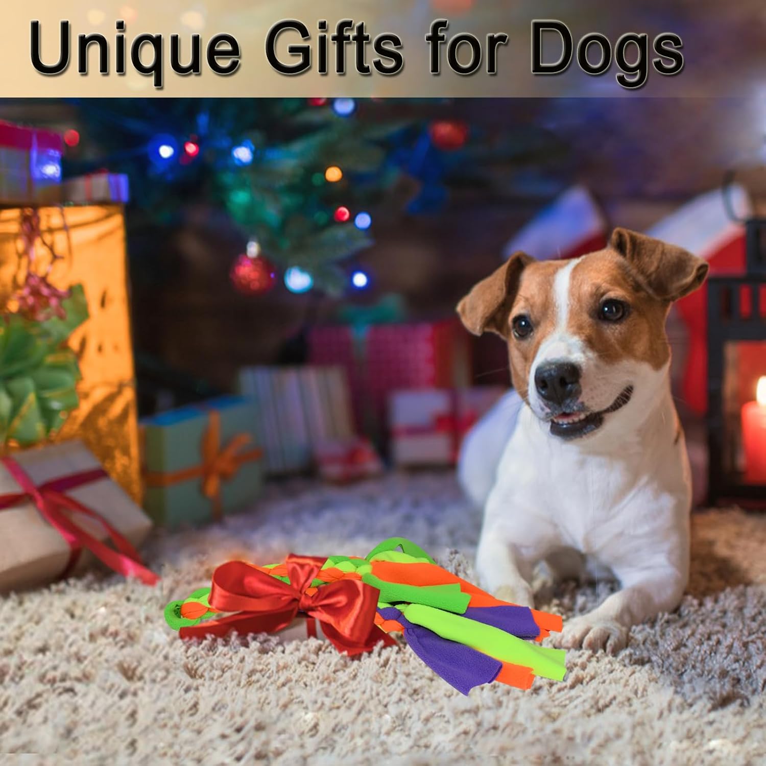 2 Pack Dog Fleece Rope Toy - Tug of War... 16 2 Pack Dog Fleece Rope Toy - Tug of War...