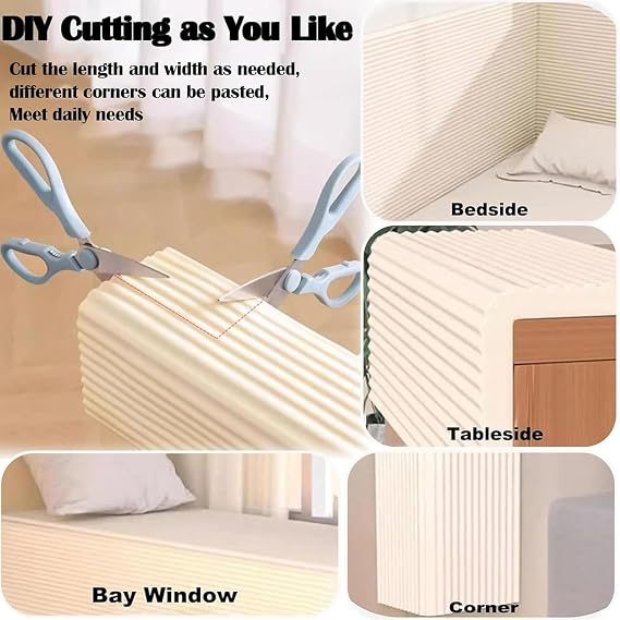 7.8/11.8/23.6/47.2in Wide Anti Collision Wall Padding - Padded Wall Panels Upholstered - 3D Self Adhesive Headboard, for Playroom Bedroom Tatami Living Room Corner(F,L 118inx W11.8in)