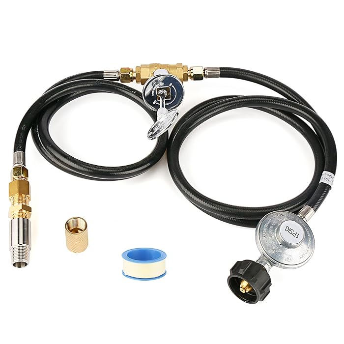 Buy Uniflasy Fire Pit Installation Kit for Propane Connection, Propane