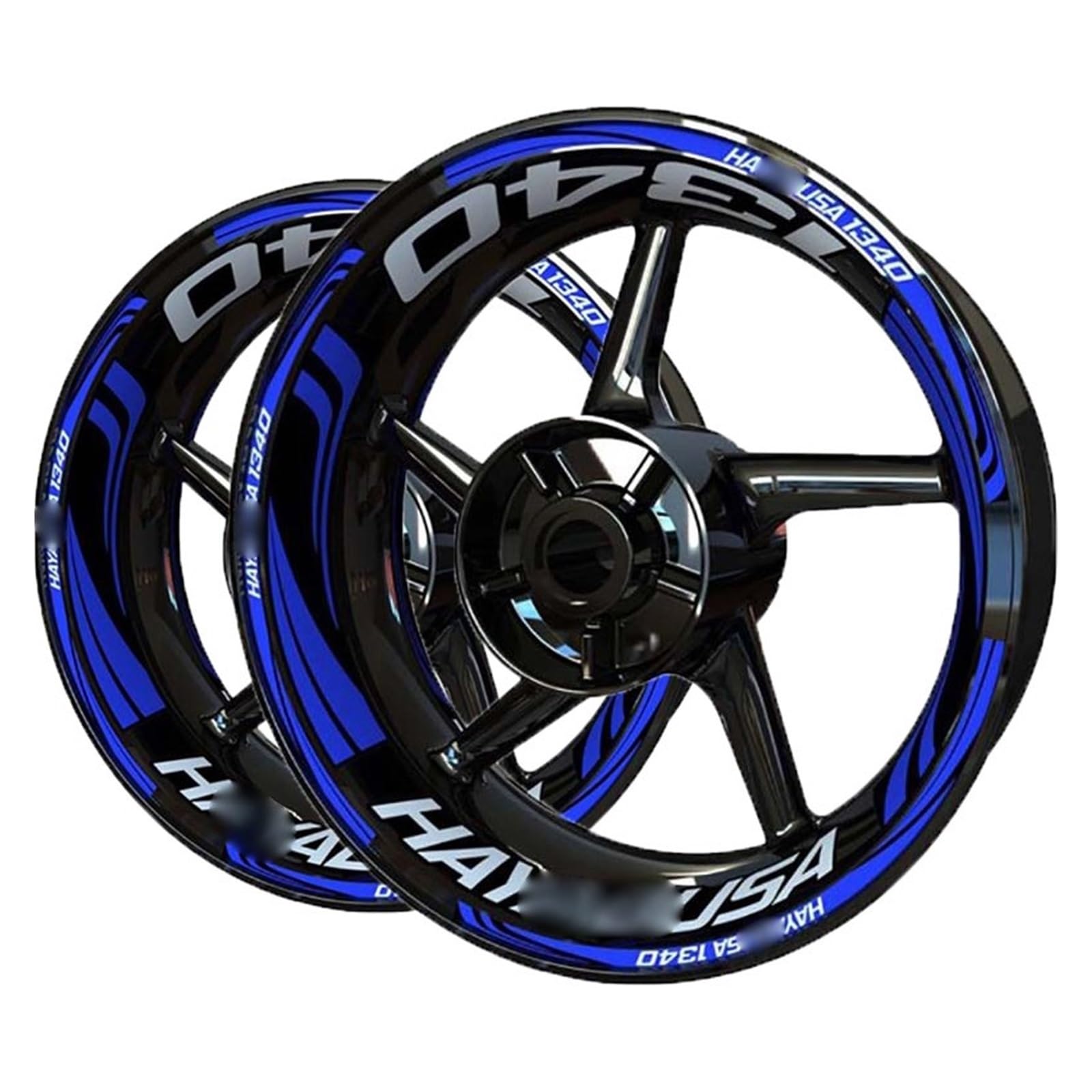 Motorcycle Sticker for S&uzuki for Hayabusa 1340 Wheel Rim Decal(6)