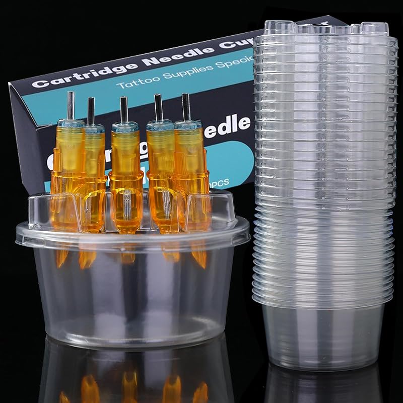 HOINCO Suporte descartável para cartucho de tatuagem Hive Cups, 40 unidades