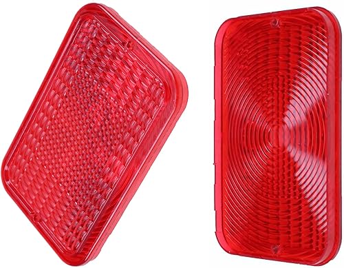 Miniatura 5 de BLUESUNSOLAR 1 lente de luz de advertencia roja LVU18747 de repuesto para John Deere 1023E 1025R 1026R 1600 TURBO SERIES II 2025R 2032R 2038R 3025E