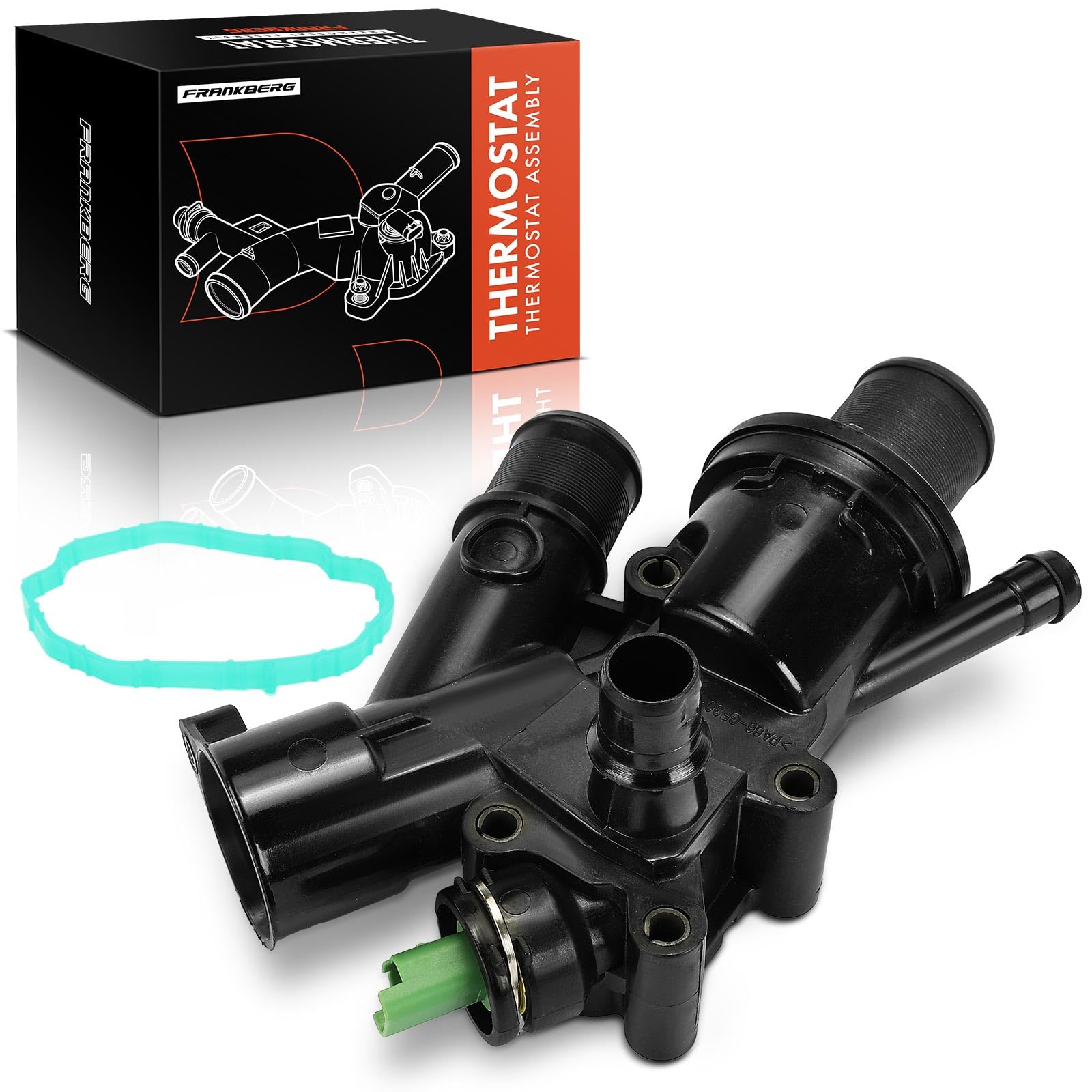Frankberg Refrigerante del Termostato Compatibile con C4 Grand Picasso I UA C4 II NC C4 Picasso I MPV UD C5 III RD C5 III Break RW C8 EA, EB DS4 NX DS5 Jumpy VF7 Focus III Replace# 1336AS