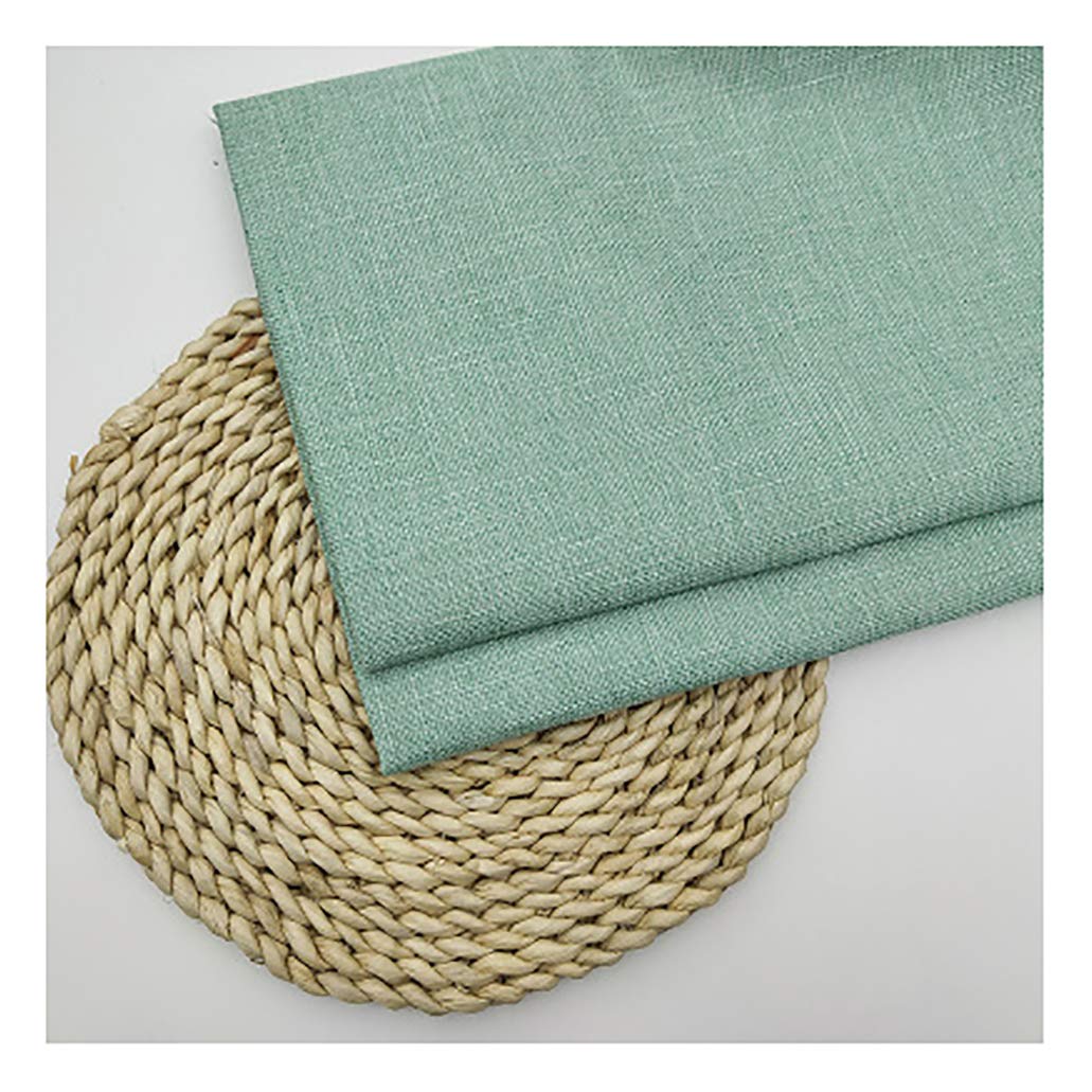 Tissu en lin au mètre couleur unie pour couture et broderie XCYYBB