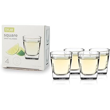 1.5 oz Premium Shot Glasses, the Perfect Party Addition