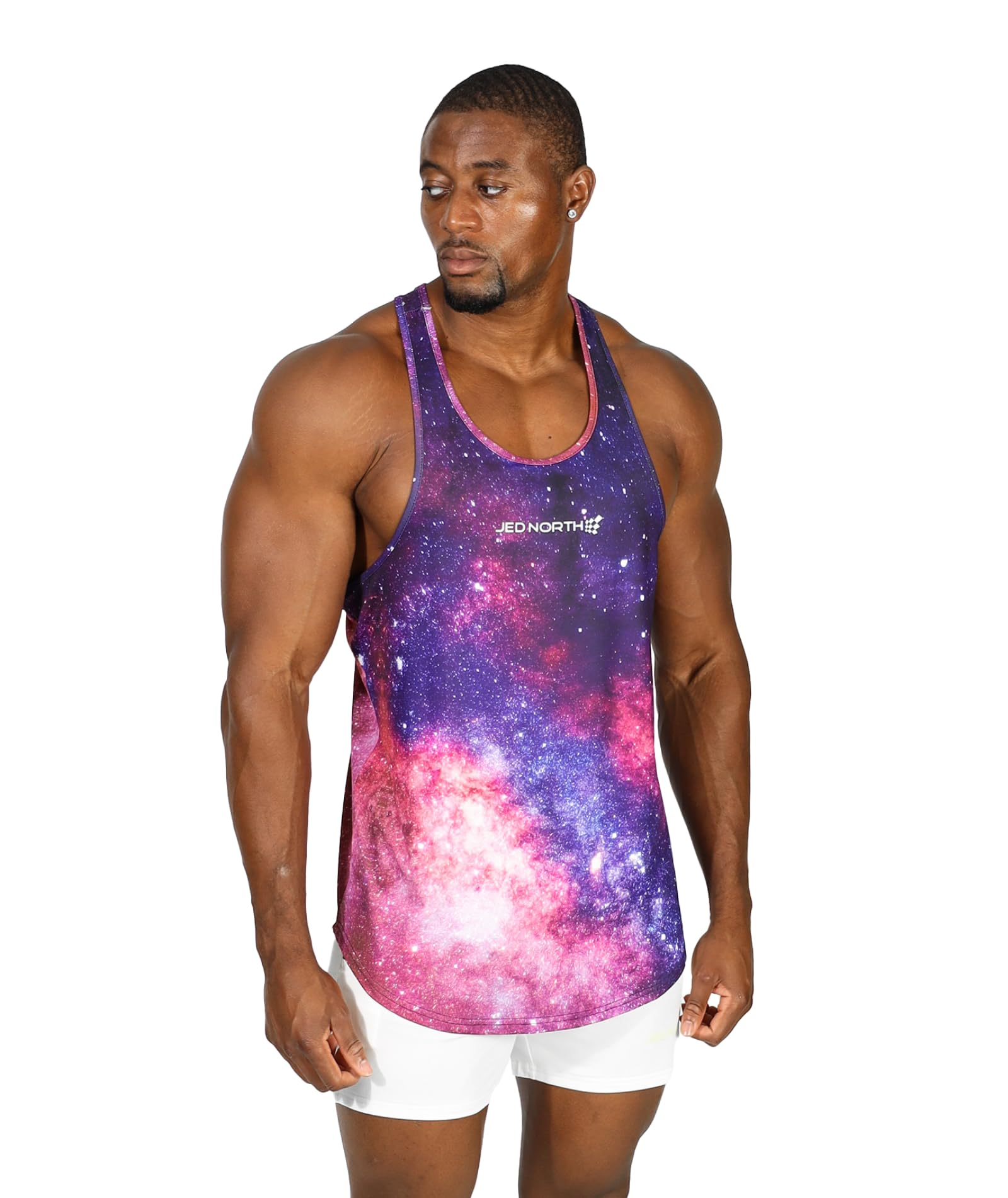 Jed North Men's Graphic Bodybuilding Tank Tops