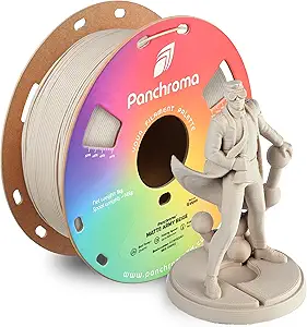 Polymaker Panchroma Matte PLA Filament, Army Beige 1.75mm 1kg 3D Printing Filament, Formerly Polyterra Matte, Fit Most FDM 3D Printers, 1kg Spool (2.2lbs)