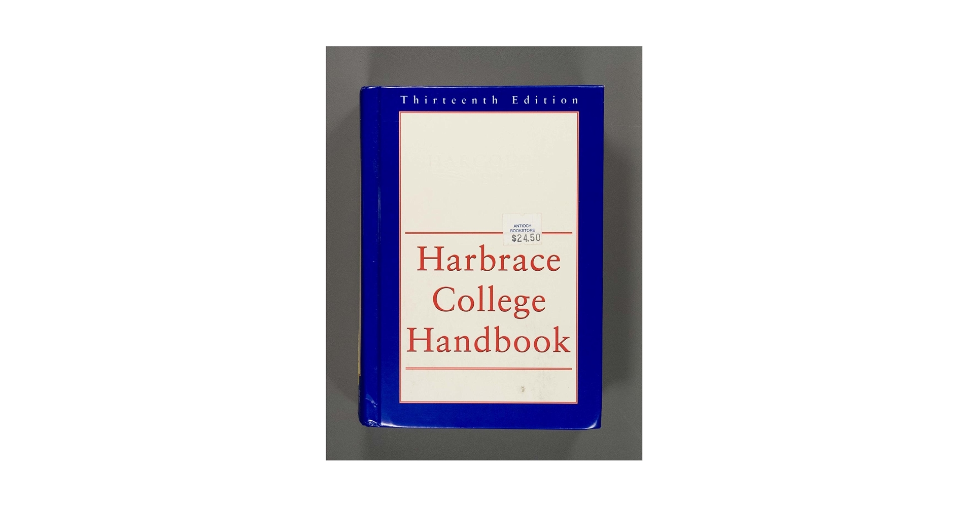 Harbrace College Handbook: With 1998 Mla Style Manual