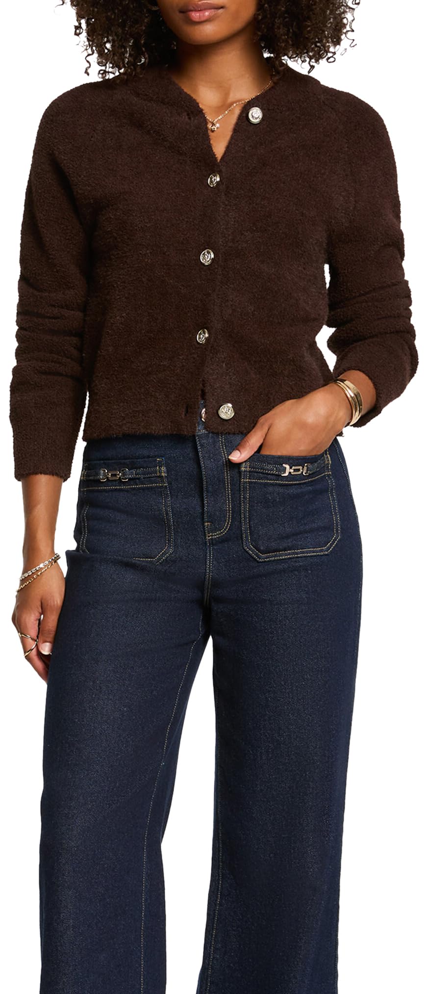 Gilet de Sécurité Femme Morgan en Polyester Café M