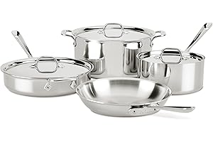 D3 - Premium Quality 7 Piece Pots and Pans Set for Seamless Cooking