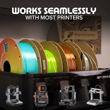 Polymaker Panchroma PLA Magenta 3D Printer Filament, 1.75mm, 1kg Spool, Easy to Print, High Speed Printing, Tangle Free, AMS Compatible, Perfect for Toys, Decor, Miniatures, Models & Cosplay