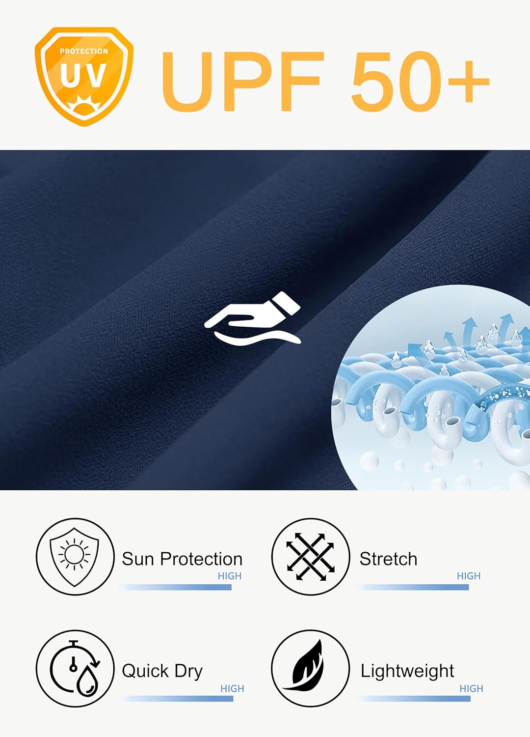 Men's 30" 34" 36" Tall Sweatpants - Lightweight Athletic Workout Running Traning Track Joggers Pants with Zipper Pocket - Image 4