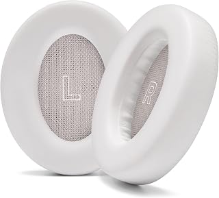 WC PadZ QC Ultra - Bose QuietComfort Ultra Gen 1 & 2 用イヤーパッド | Wicked Cushions製 | 快適さ、厚み、耐久性の向上 | White Smoke