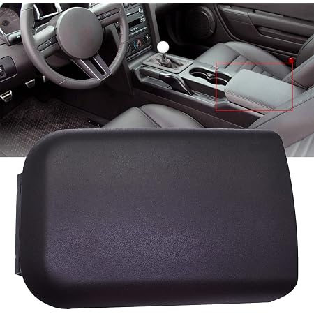 Copri Bracciolo Centrale In Plastica Nera Per Ford Mustang 2005-2009 &ndash; Sostituisce 5R3Z6306024AAC