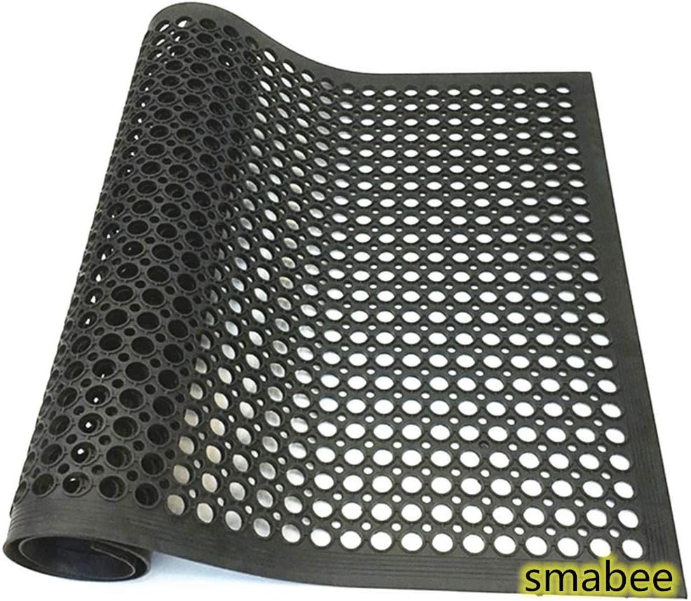 smabee Anti-Fatigue Non-Slip Rubber Floor Mat Heavy Duty Mats 36"x60" for Indoor Restaurant Kitchen Bar Bathroom