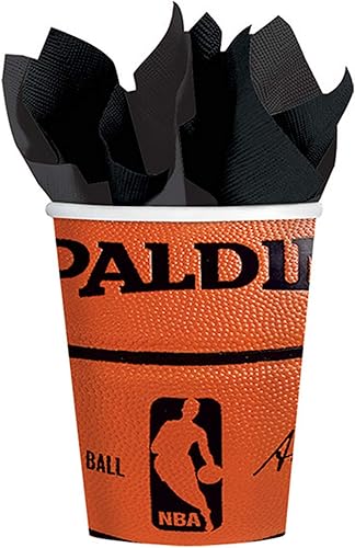 Miniatura 1 de Spalding - Vasos de baloncesto para fiestas, 9 onzas, paquete de 18
