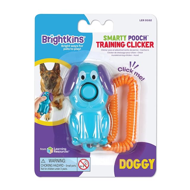 Foto 4 de 5 de Brightkins Clicker de Entrenamiento para Perros - Refuerzo Positivo con Correa de Muñeca - 1 Pieza