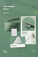 Vista 29 de Dimoon 236''x17.7'' White Thicken Peel and Stick Wallpaper Contact Paper Modern Self Adhesive Wall Paper Removable Renter Friendly Textured Solid