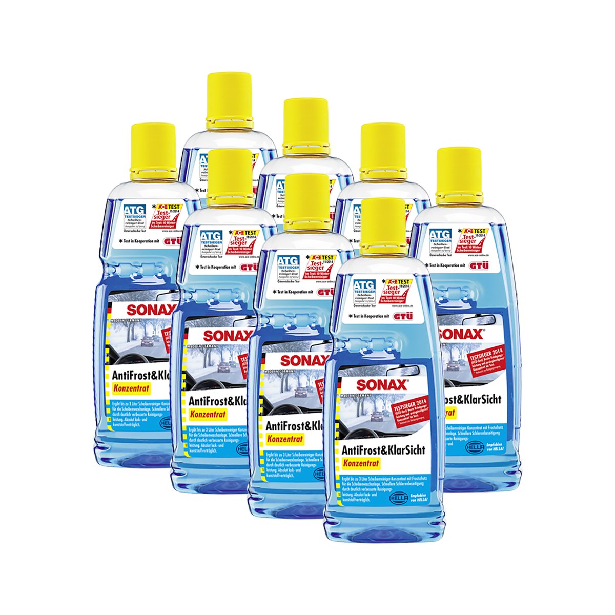 SONAX 8X 03323000 AntiFrost & KlarSicht Konzentrat 1L