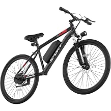Electric Bike for Adults, 20/26" 1000W Peak Motor Electric Bike, Ebike with 48V 249WH Removable Battery, 3-Speed Adult Electric Bicycles for Men Women Commute Beach Snow All Terrain