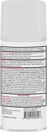 Miniatura 5 de Rid Home Lice Bed Bug Dust Acarros Spray de tratamiento para el hogar con permetrina mata piojos y piojos huevos en colchones, muebles, interiores