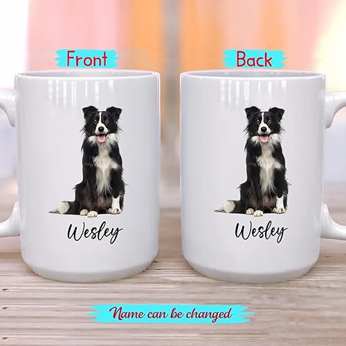 Miniatura 135 de Taza de cerámica personalizada para perros Chow Chow Chow, taza de café con nombre personalizado Chow Chow, regalos para los amantes de los perros