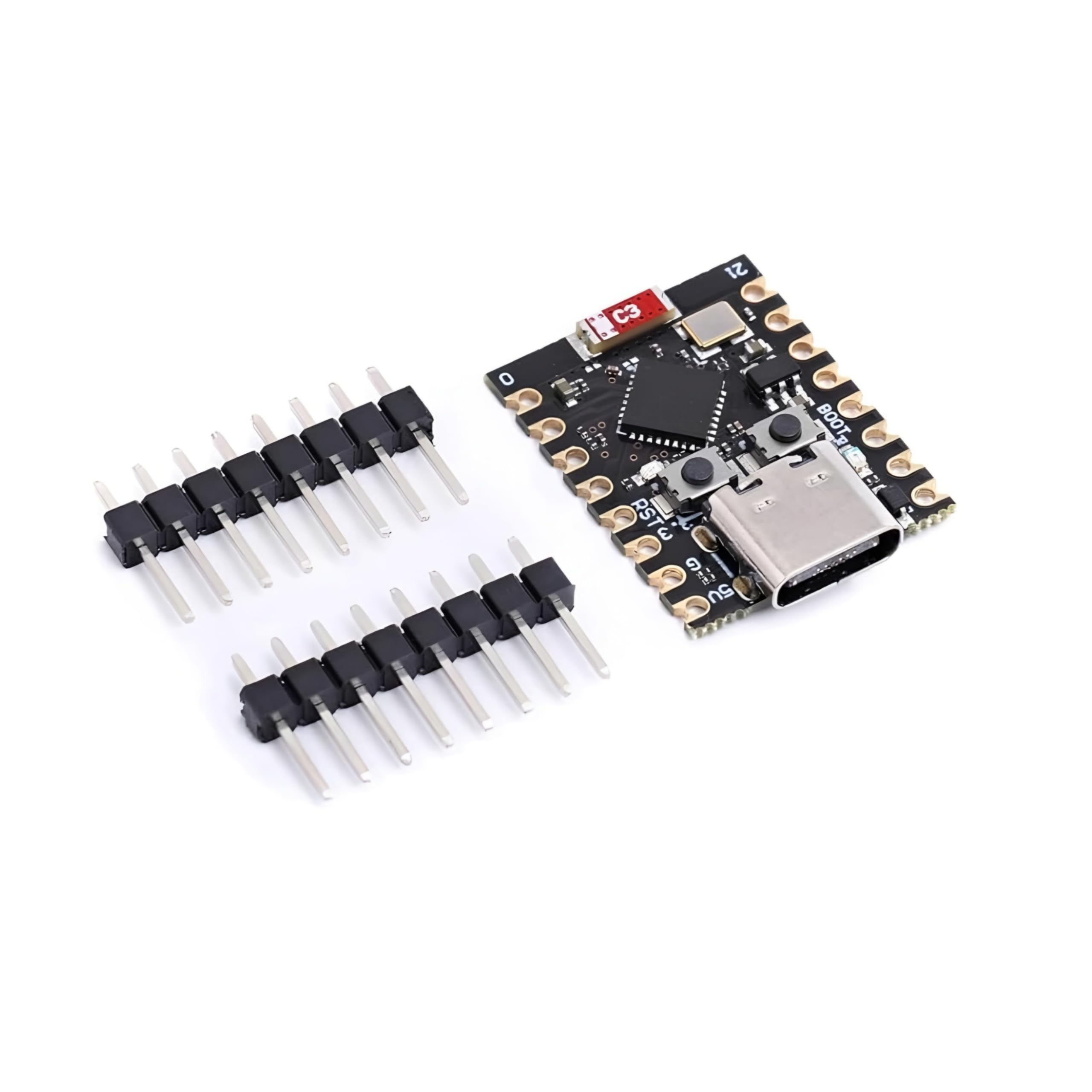 DELLZORobot ESP32-C3 Development Board | Compact WiFi and Bluetooth Board | Ideal for IoT and Embedded Projects (Pre-Loaded with Tested Code)