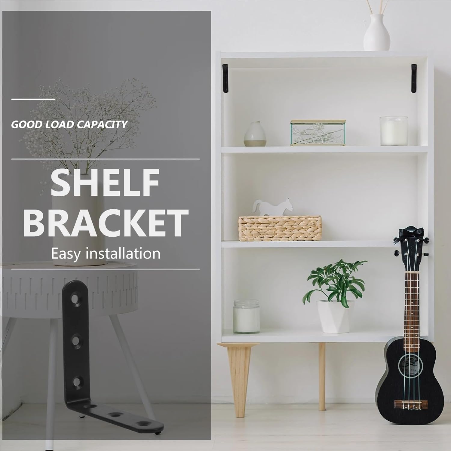 Corner Braces Bracket 10Pcs L-Shaped Angle Brackets Shelf Cabinet Iron Corner Connector Mount Shelving