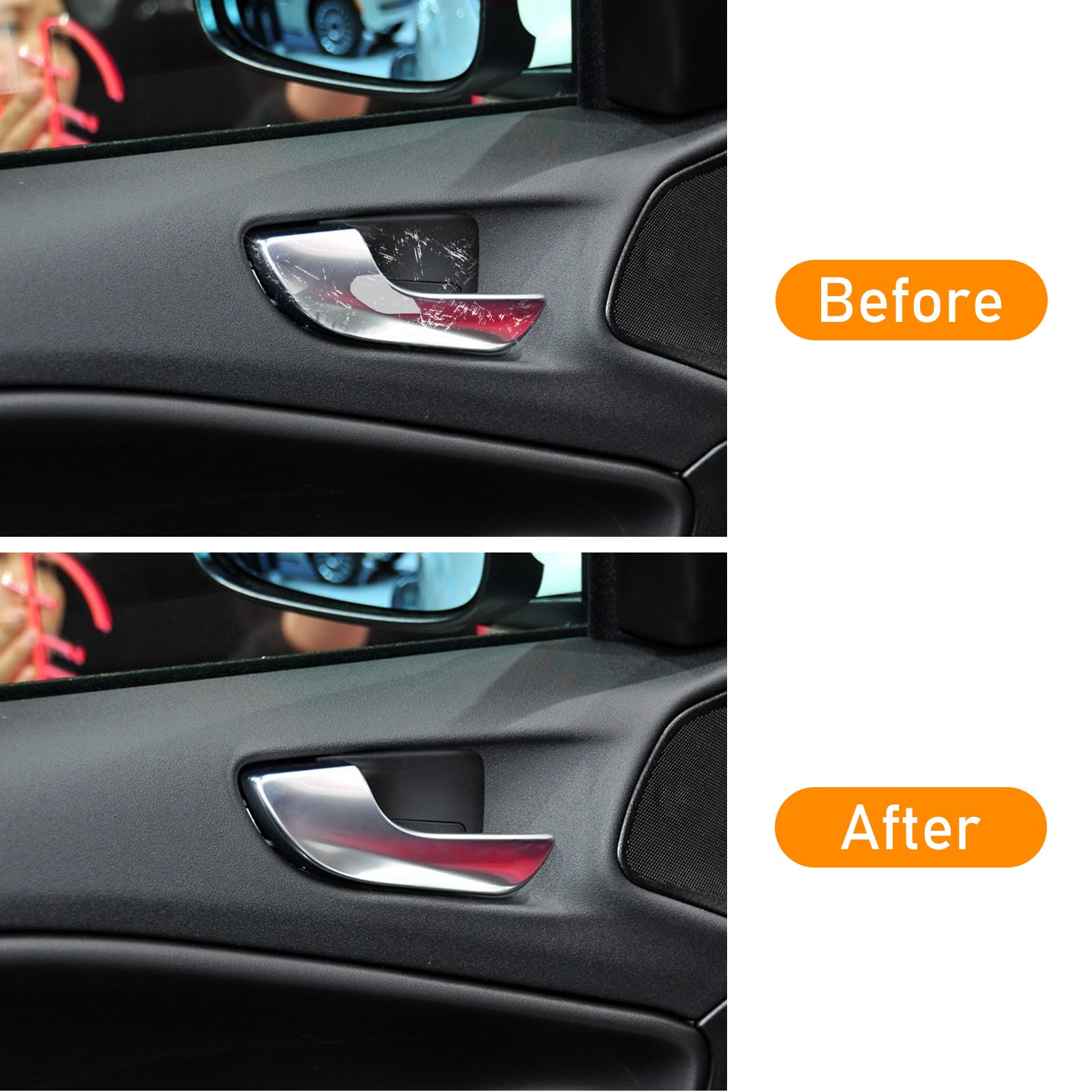 TTCR-II Compatible avec Poignée de Porte Türgriff Alfa Romeo Giulietta 2010-2019 Compatible avec Poigner de Porte Gauche Alfa Romeo 156092167 Poignée Intérieure （Avant Gauche）