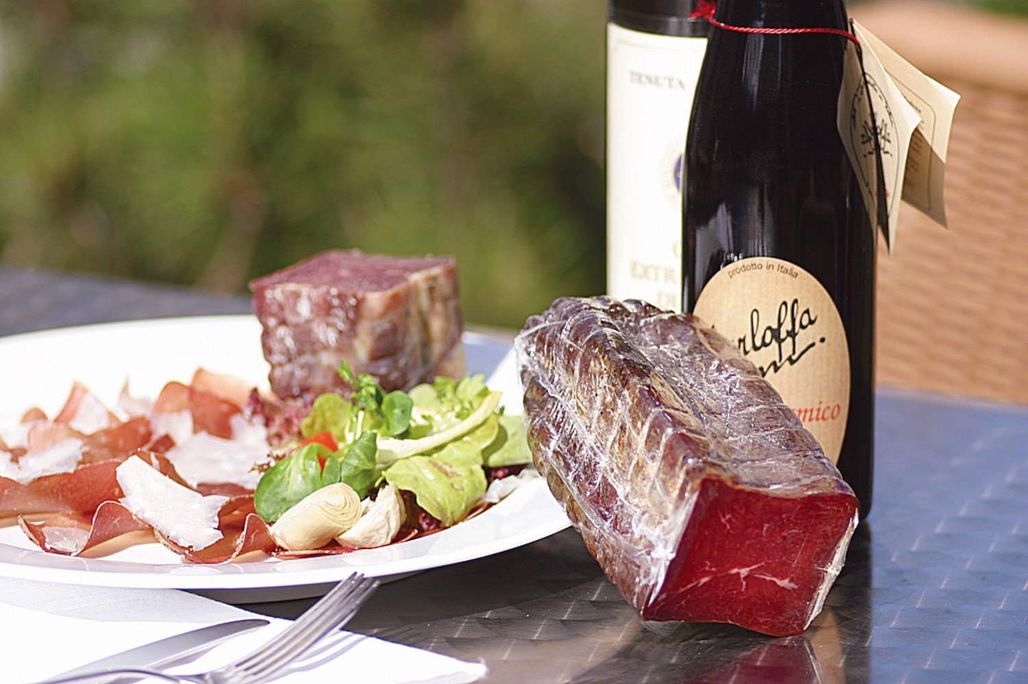 Bresaola di cervo dell' Alto Adige Bernardi K. ca. 350 gr.