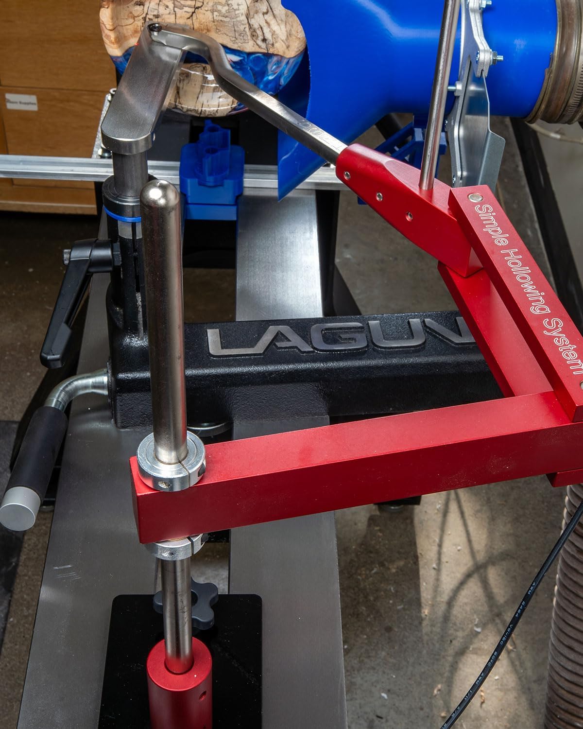 Simple Hollowing System - Accepts All Carbide Simple Woodturning Tools. (SHS with laser and SSNH)