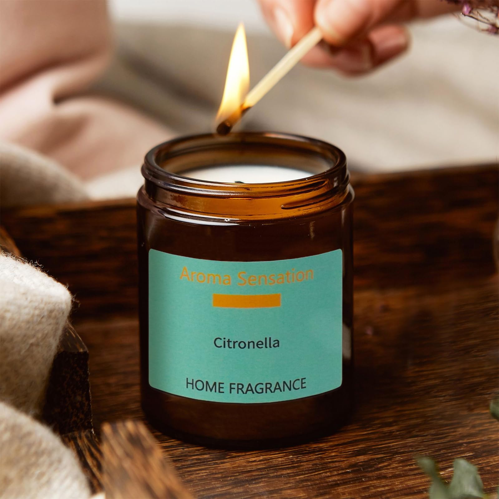 Candele Candela Per Giardino Prices Alla Citronella In Barattolo Di Vetro Durata Circa 25 Ore - Foto 10