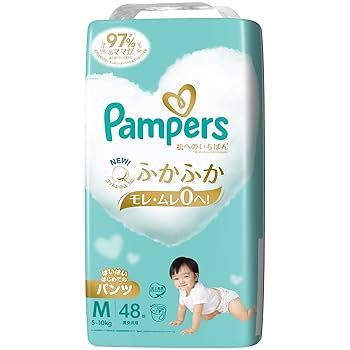 Amazon.co.jp: パンパース 【パンツ Mはいはいサイズ】 オムツ