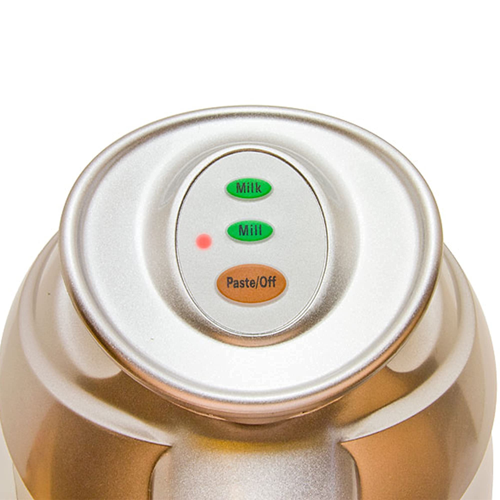 Macchina latte vegetale. Frullatore bevande vegetali filtrate, per fare il latte vegetale di avena, soia, riso, mandorle, noci, nocciole. Vegan miker.
