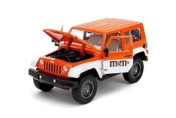 Jada 1/24 M&M’s オレンジ&2007 ジープ ラングラー　8/14 Jada 1/24 M&M's オレンジ&2007 ジープ ラングラー 8/14