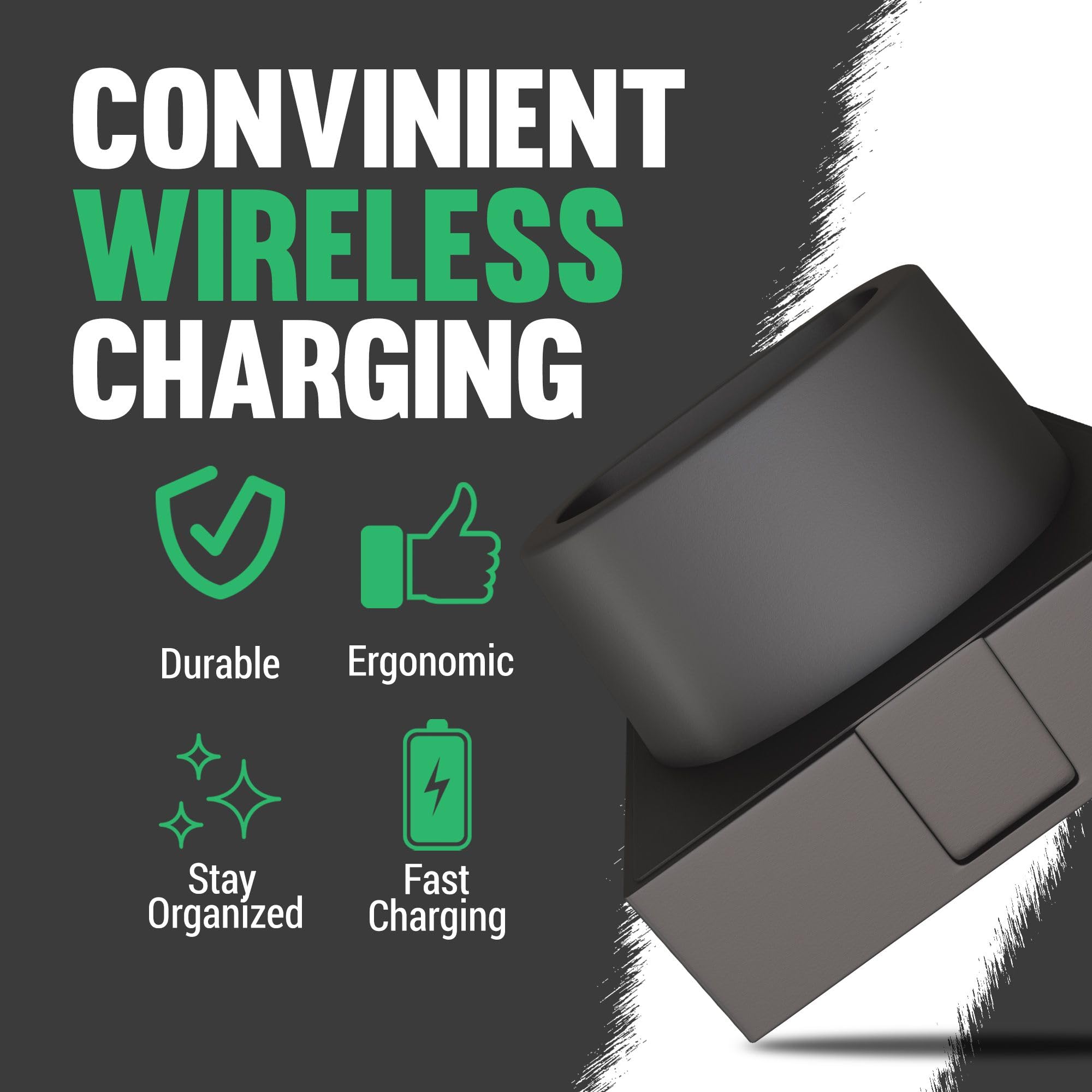 Tomb 45 Power Pod for Babybliss FX3 Hair Shavers - Wireless Charger for Hair Shaver