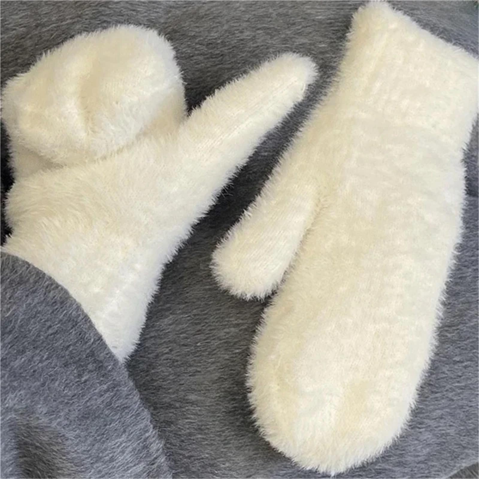 Guanti invernali morbidi e, da donna vintage, mantengono caldi i guanti Per Inverno