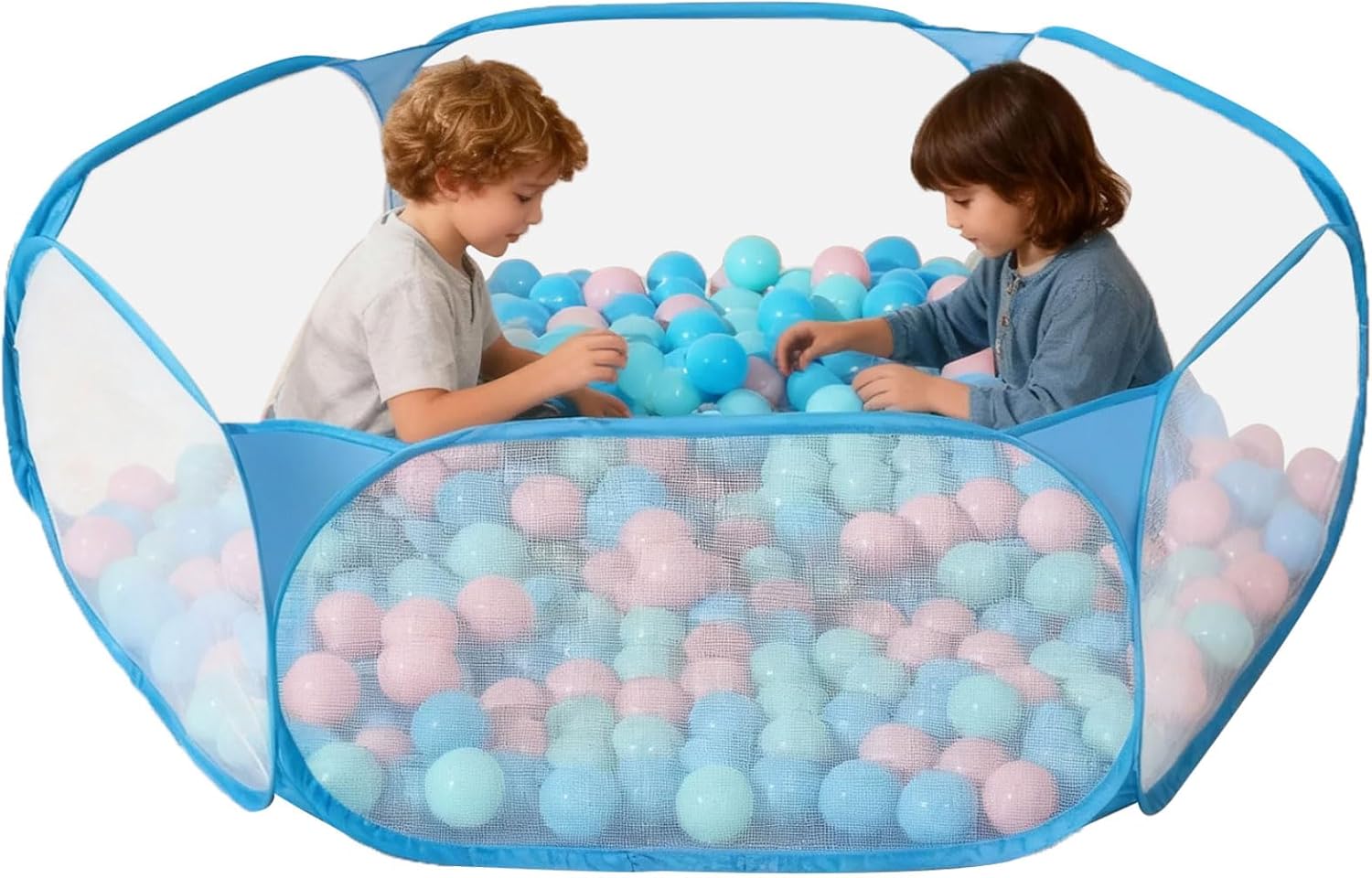 200PCS Ball Pit Balls with a 47in Pop Up Ball Pit